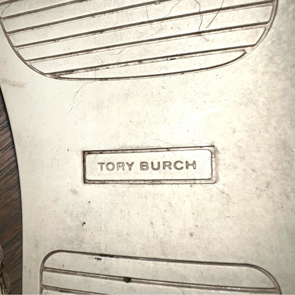Tory Burch Gold Metallic Hurache II Sneakers - Picture 7 of 9